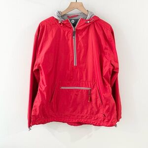 Lauren James Women’s Anorak Jacket Red Size Large